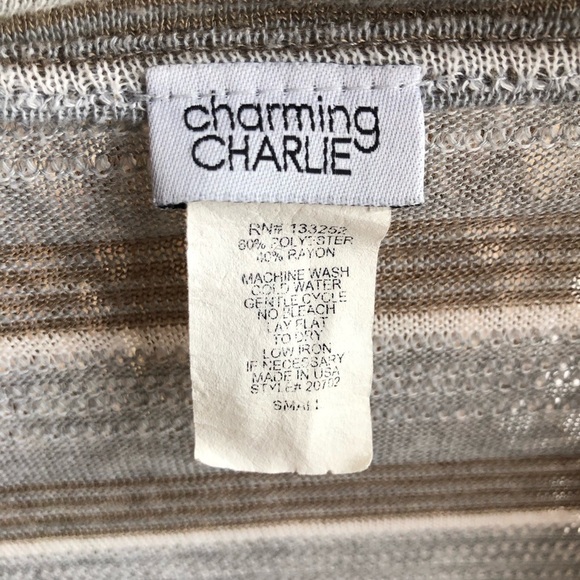 Charging Charlie Striped Cardigan - Picture 2 of 4